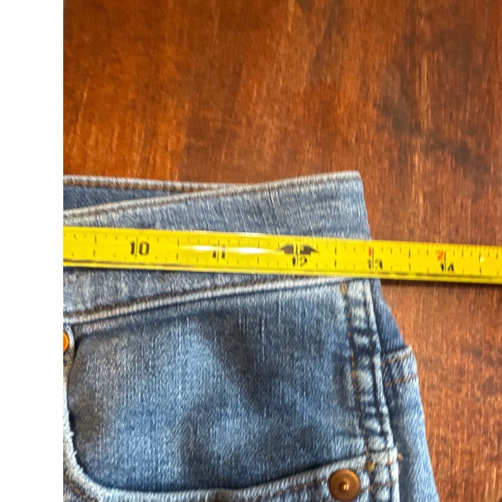 Madewell Stovepipe Jeans Womens 24 Blue High Rise Straight Leg Denim - Picture 7 of 12